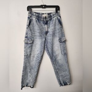 Blue Cargo Jeans